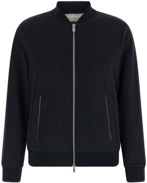 Peserico Cotton Bomber - Black