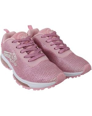 Philipp Plein Gretel Sneakers Shoes - Purple