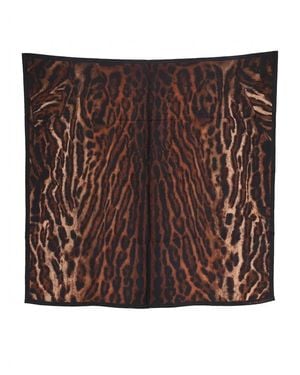 Givenchy Silk Scarf - Brown