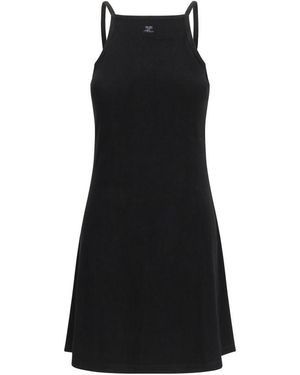 Courreges Viscose Casual Dress - Black
