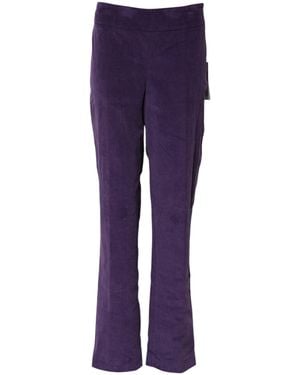 Bencivenga Corduroy Pants - Purple