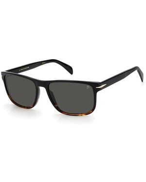 David Beckham Plastic Sunglasses - Black