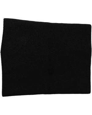 Dolce & Gabbana Cashmere Knitted Neck Warmer Scarf - Black
