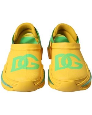 Dolce & Gabbana Rubber Clogs Slippers Shoes - Yellow