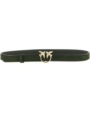 Pinko Calfskin Regular Belt - Black