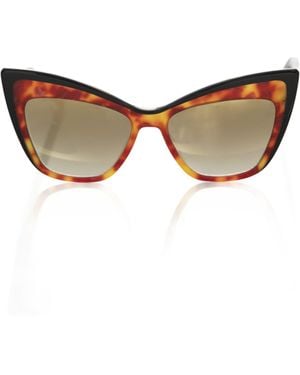 Frankie Morello Acetate Sunglass - Brown