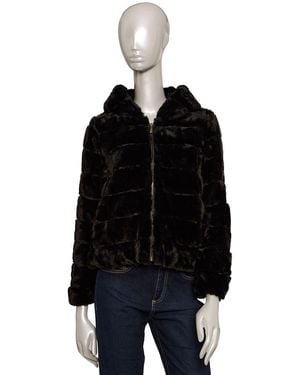 Baldinini Black Polyester Jackets & Coat