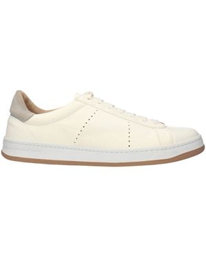Eleventy Leather Sneakers - Natural