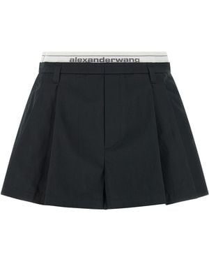 Alexander Wang Cotton Bermuda Shorts - Black
