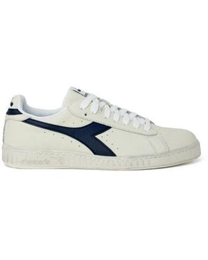Diadora Synthetic Leather Sneaker - White