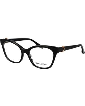 Trussardi Acetate Glasses (Frames) - Black