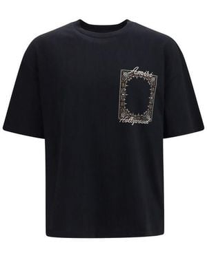 Amiri Cotton T-Shirt - Black