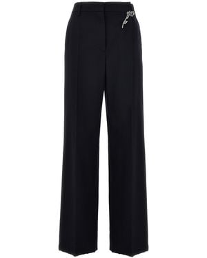 Prada Wool Casual Pants - Blue
