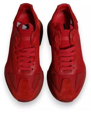 Dolce & Gabbana Portofino Trainers Casual Suede - Red