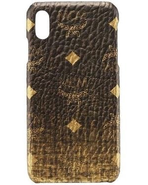 MCM Gradation Visetos Iphone Xs Max Cell Phone Case - Black