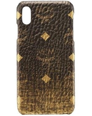 MCM Gradation Visetos Iphone Xs Max Cell Phone Case - Black