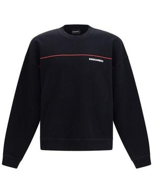 DSquared² Cotton Sweatshirt - Blue