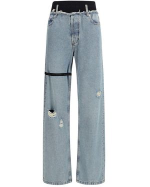 ALAINPAUL Blue Cotton High
