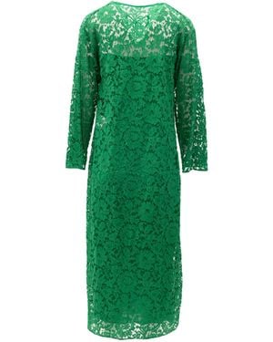 Valentino Garavani Lace Dress - Green