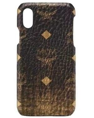 MCM Gradation Visetos Iphone X Cell Phone Case - Black