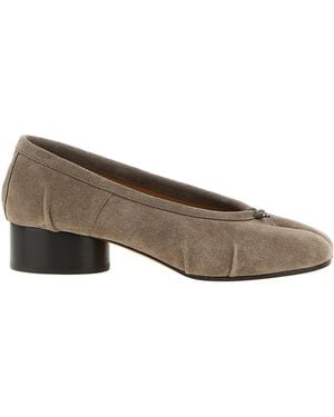 Maison Margiela Calfskin Mid Heel Pumps - Brown