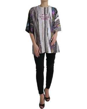 Dolce & Gabbana With Love Always Print T-Shirt - Black