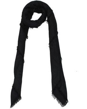 Balmain Viscose Foulard - Black