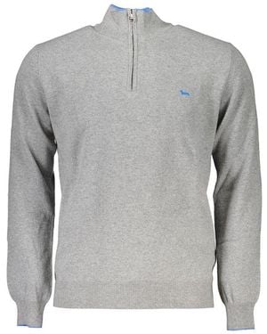 Harmont & Blaine Grigio Viscosa Sweater - Gray