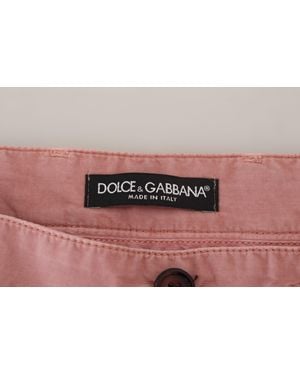 Dolce & Gabbana Chinos Cotton Casual Shorts - Black