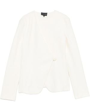 Emporio Armani Jackets Elastane - White