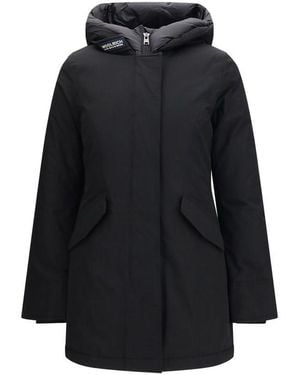 Woolrich Cotton Parka - Black