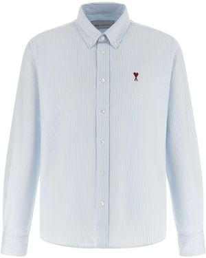 Ami Paris Cotton Blouse - Blue