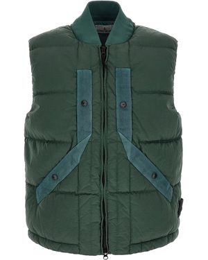 Stone Island 'G100008' Vest - Green