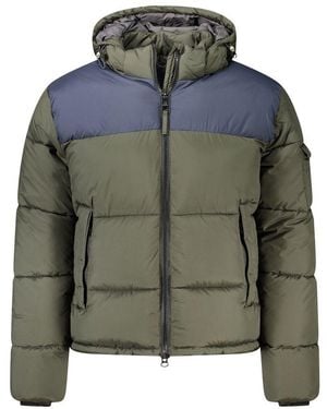 North Sails Puffer Jacket Colorblock Style - Green