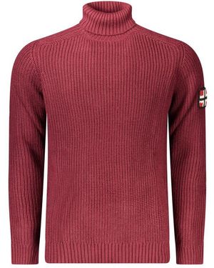Norway 1963 Wool Turtleneck - Red