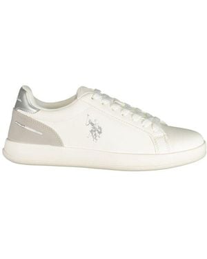 U.S. POLO ASSN. "white Polyurethane 's Sneaker"