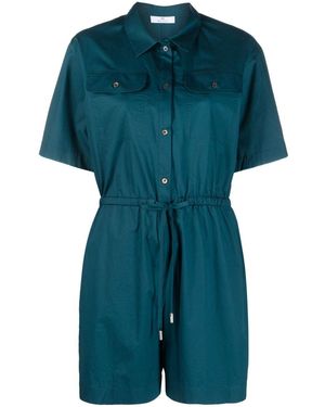 Paul Smith Cotton Playsuit - Blue