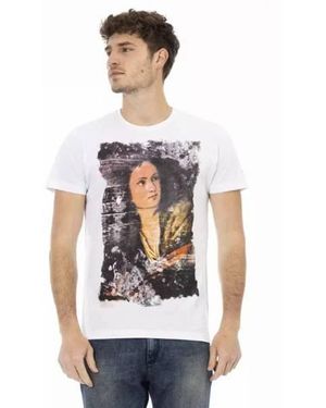 TRUSSARDI ACTION Cotton T-Shirt - White