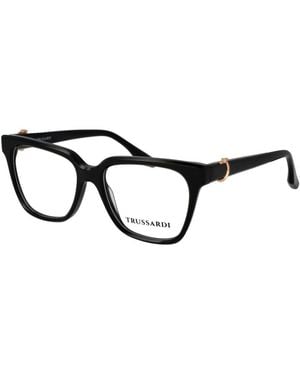 Trussardi Acetate Glasses (Frames) - Black