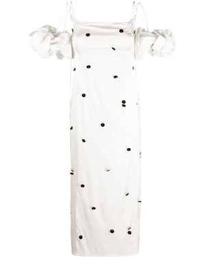 Jacquemus La Robe Chouchou Long Dress - White