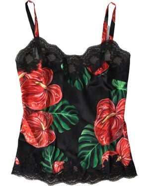 Dolce & Gabbana Sleeveless Tops - Red