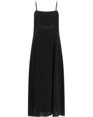 Peserico Viscose Long Dress - Black