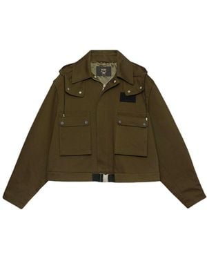 MCM Winter Moss Resnick Utility Parka Jacket - Green