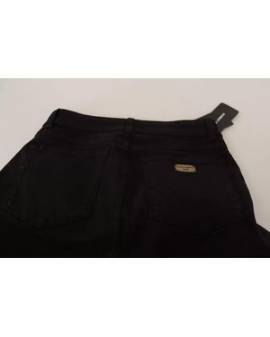 Dolce & Gabbana Cotton Stretch Skinny Denim Jeans Elastane Clothing - Black