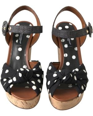 Dolce & Gabbana Wedges - Black