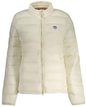 North Sails Bianco Poliammide Jacket - Natural
