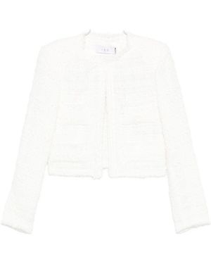 IRO Safira Cotton Blend Jacket - White