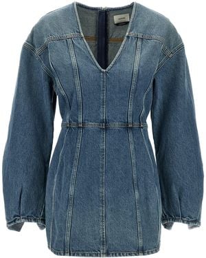 Haikure Denim Dress Cotton - Blue