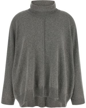 Alberta Ferretti Cashmere Cardigan - Gray