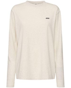Autry Long Sleeve T-shirt - Natur